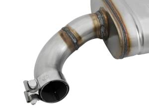 aFe Power - 49-43085-P | AFE Power MACH Force-Xp 2-1/2 IN 409 Stainless Steel Axle-Back Dual Exhaust w/Polished Tips (2015-2021 Mustang L4-2.3L t & V6-3.7L ) - Image 3