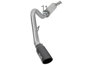 49-43086-B | AFE Power MACH Force-Xp 409 Stainless Steel Cat-Back Exhaust System w/ Black Tip (2017-2024 F250, F350 Super Duty V8-6.2/7.3L)