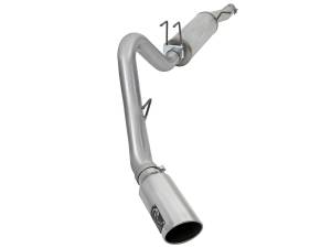 49-43086-P | AFE Power MACH Force-Xp 409 Stainless Steel Cat-Back Exhaust System w/ Polished Tip (2017-2024 F250, F350 Super Duty V8-6.2/7.3L)