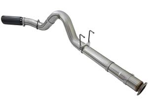 aFe Power - 49-43090-B | AFE Power Large Bore-HD 5 IN 409 Stainless Steel DPF-Back Exhaust System w/Black Tip (2017-2024 F250, F350 Super Duty V8-6.7L td) - Image 4