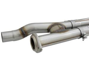 aFe Power - 49-43091-B | AFE Power Rebel Series 3 IN 409 Stainless Steel Cat-Back Exhaust System w/Black Tip (2017-2020 F150 Pickup V6-3.5L tt) - Image 5