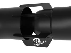 aFe Power - 49-43108-B | AFE Power Rebel 409 Stainless Steel DPF-Back Exhaust System w/ Dual Black Tips (2018-2021 F150 Pickup V6-3.0L td) - Image 2