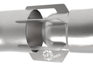 aFe Power - 49-43108-H | AFE Power Rebel 409 Stainless Steel DPF-Back Exhaust System w/ Dual Brushed Tips (2018-2021 F150 Pickup V6-3.0L td) - Image 2