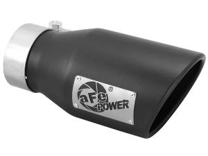 aFe Power - 49-43114-B | AFE Power Apollo GT Series 3 IN 409 Stainless Steel Axle-Back Exhaust System w/ Black Tip (2019-2023 Ranger L4-2.3L t) - Image 3