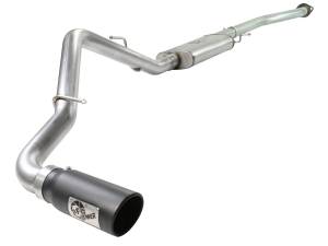 aFe Power - 49-44012-B | AFE Power MACH Force-Xp 3 IN 409 Stainless Steel Cat-Back Exhaust System w/Black Tip (1999-2003 Silverado, Sierra 1500 V6/V8) - Image 1