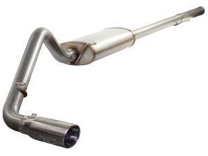 49-44016-P | AFE Power MACH Force-Xp 3 IN 409 Stainless Steel Cat-Back Exhaust System w/Polished Tip (2009-2013 Silverado, Sierra 1500 V6-4.3L/V8-4.8L/5.3L)