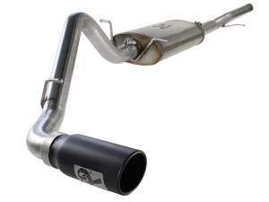 aFe Power - 49-44038-B | AFE Power MACH Force-Xp 3 IN 409 Stainless Steel Cat-Back Exhaust System w/Black Tip (2014-2019 Silverado, Sierra 1500 V8-5.3L) - Image 1