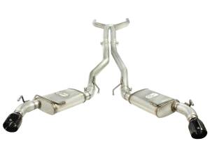 aFe Power - 49-44039-B | AFE Power MACH Force-Xp 3 IN 409 Stainless Steel Cat-Back Exhaust System w/Black Tip (2010-2013 Camaro SS V8-6.2L) - Image 2