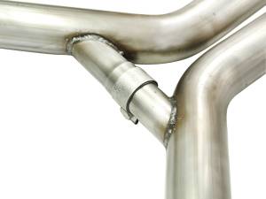 aFe Power - 49-44039-P | AFE Power MACH Force-Xp 3 IN 409 Stainless Steel Cat-Back Exhaust System w/Polished Tip (2010-2013 Camaro SS V8-6.2L) - Image 5