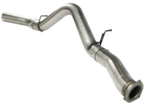 aFe Power - 49-44040 | AFE Power Large Bore-HD 5 IN 409 Stainless Steel DPF-Back Exhaust System (2007-2010 Silverado, Sierra 2500 HD, 3500 HD V8-6.6L td) - Image 2