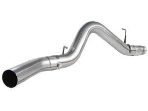 aFe Power - 49-44041 | AFE Power Large Bore-HD 5 IN 409 Stainless Steel DPF-Back Exhaust System (2011-2016 Silverado, Sierra 2500 HD, 3500 HD V8-6.6L td) - Image 1