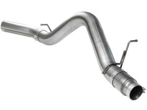 aFe Power - 49-44041 | AFE Power Large Bore-HD 5 IN 409 Stainless Steel DPF-Back Exhaust System (2011-2016 Silverado, Sierra 2500 HD, 3500 HD V8-6.6L td) - Image 2