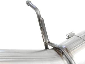 aFe Power - 49-44041 | AFE Power Large Bore-HD 5 IN 409 Stainless Steel DPF-Back Exhaust System (2011-2016 Silverado, Sierra 2500 HD, 3500 HD V8-6.6L td) - Image 4