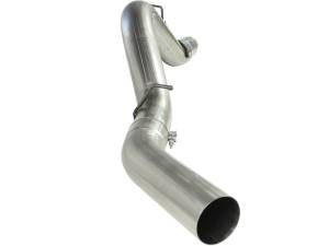 aFe Power - 49-44041 | AFE Power Large Bore-HD 5 IN 409 Stainless Steel DPF-Back Exhaust System (2011-2016 Silverado, Sierra 2500 HD, 3500 HD V8-6.6L td) - Image 3