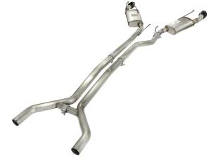 aFe Power - 49-44042-B | AFE Power MACH Force-Xp 2-1/2 IN 409 Stainless Steel Cat-Back Exhaust System w/Black Tip (2010-2013 Camaro V6-3.6L) - Image 3