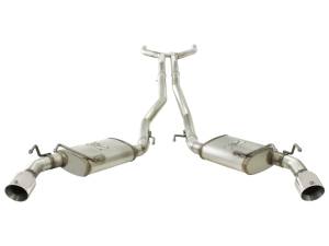 aFe Power - 49-44042-P | AFE Power MACH Force-Xp 2-1/2 IN 409 Stainless Steel Cat-Back Exhaust System w/Polished Tip (2010-2013 Camaro V6-3.6L) - Image 2