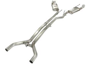 aFe Power - 49-44042-P | AFE Power MACH Force-Xp 2-1/2 IN 409 Stainless Steel Cat-Back Exhaust System w/Polished Tip (2010-2013 Camaro V6-3.6L) - Image 3