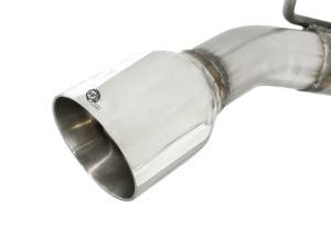 aFe Power - 49-44042-P | AFE Power MACH Force-Xp 2-1/2 IN 409 Stainless Steel Cat-Back Exhaust System w/Polished Tip (2010-2013 Camaro V6-3.6L) - Image 5