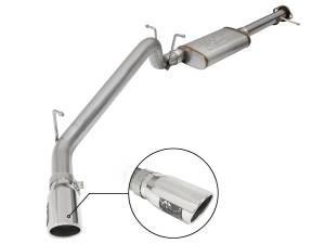 aFe Power - 49-44058-P | AFE Power MACH Force-Xp 3 IN 409 Stainless Steel Cat-Back Exhaust System w/Polished Tip (2015-2021 Colorado L4-2.5L/V6-3.6L) - Image 1