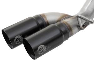 aFe Power - 49-44061-B | AFE Power Rebel Series 3 IN 409 Stainless Steel Cat-Back Exhaust System w/Black Tip (2015-2020 Colorado L4-2.5L/V6-3.6L) - Image 4