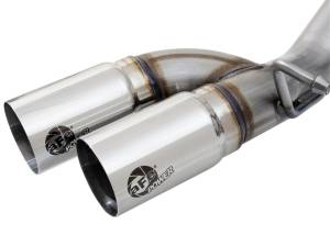 aFe Power - 49-44061-P | AFE Power Rebel Series 3 IN 409 Stainless Steel Cat-Back Exhaust System w/Polished Tip (2015-2020 Colorado L4-2.5L/V6-3.6L) - Image 3