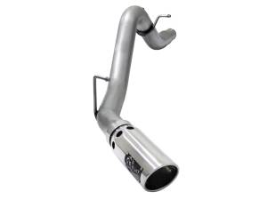 aFe Power - 49-44064-P | AFE Power Large Bore-HD 3-1/2 IN 409 Stainless Steel DPF-Back Exhaust System w/Polished Tip (2016-2021 Colorado L4-2.8L) - Image 2