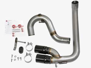 aFe Power - 49-44065-B | AFE Power Rebel Series 3 IN 409 Stainless Steel DPF-Back Exhaust System w/Black Tip (2016-2020 Colorado L4-2.8L) - Image 3