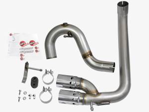 aFe Power - 49-44065-P | AFE Power Rebel Series 3 IN 409 Stainless Steel DPF-Back Exhaust System w/Polished Tip (2016-2020 Colorado L4-2.8L) - Image 3