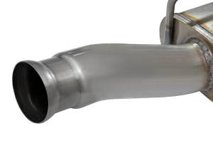 aFe Power - 49-44070-B | AFE Power Rebel Series 3 IN to 2-1/2 IN 409 Stainless Steel Cat-Back Exhaust w/Black Tip (2009-2019 Silverado, Sierra 1500 V6-4.3/V8-4.8/5.3L) - Image 6