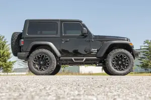 Rough Country - 90761 | Rough Country Contoured Drop Steps (2018-2024 Wrangler JL 4WD | 2 Door) - Image 4