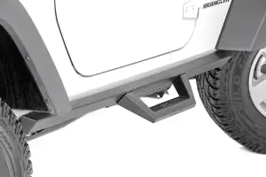 Rough Country - 90763 | Rough Country Contoured Drop Steps (2007-2018 Wrangler JK 4WD | 2 Door) - Image 9