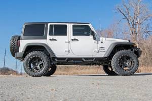 Rough Country - 90765B | Rough Country Contoured Drop Steps (2007-2018 Wrangler JK 4WD | 4 Door) - Image 6