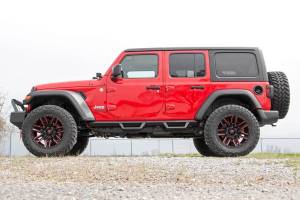 Rough Country - 90769A | Rough Country Contoured Drop Steps (2018-2024 Wrangler JL Unlimited 4WD | 4 Door) - Image 3