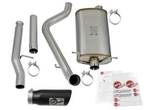 aFe Power - 49-44072-B | AFE Power MACH Force-Xp 3 IN 409 Stainless Steel Cat-Back Exhaust System w/Black Tip (2009-2019 Silverado, Sierra 1500 V6-4.3/V8-4.8/5.3L) - Image 2