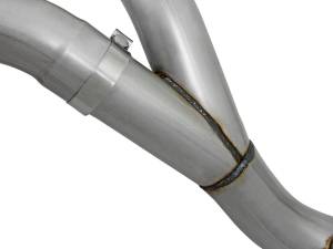 aFe Power - 49-44080-B | AFE Power Large Bore-HD 4 IN 409 Stainless Steel DPF-Back Exhaust System w/Black Tip (2016-2016 Silverado, Sierra 2500 HD, 3500 HD V8-6.6L td) - Image 6