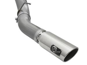 aFe Power - 49-44081-P | AFE Power Large Bore-HD 5 IN 409 Stainless Steel DPF-Back Exhaust System w/Polished Tip (2016-2016 Silverado, Sierra 2500 HD, 3500 HD V8-6.6L td) - Image 5