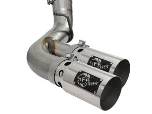 aFe Power - 49-44089-P | AFE Power Rebel XD Series 4 IN 409 Stainless Steel DPF-Back Exhaust w/Dual Polished Tips (2017-2019 Silverado, Sierra 2500 HD, 3500 HD V8-6.6L td) - Image 7