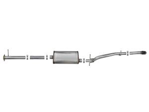 aFe Power - 49-44099-B | AFE Power MACH Force-Xp 3 IN 409 Stainless Cat-Back Hi-Tuck Exhaust System w/ Black Tip (2015-2021 Colorado L4-2.5L/V6-3.6L) - Image 2