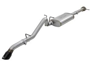 aFe Power - 49-44099-B | AFE Power MACH Force-Xp 3 IN 409 Stainless Cat-Back Hi-Tuck Exhaust System w/ Black Tip (2015-2021 Colorado L4-2.5L/V6-3.6L) - Image 1