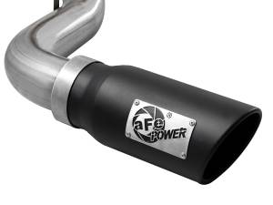 aFe Power - 49-44107-B | AFE Power Apollo GT Series 3 IN 409 Stainless Steel Cat-Back Exhaust System w/ Black Tip (2019-2024 Silverado, Sierra 1500 V6-4.3L/V8-5.3L) - Image 4