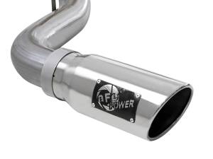 aFe Power - 49-44107-P | AFE Power Apollo GT Series 3 IN 409 Stainless Steel Cat-Back Exhaust System w/ Polish Tip (2019-2024 Silverado, Sierra 1500 V6-4.3L/V8-5.3L) - Image 3