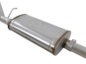 aFe Power - 49-44107-P | AFE Power Apollo GT Series 3 IN 409 Stainless Steel Cat-Back Exhaust System w/ Polish Tip (2019-2024 Silverado, Sierra 1500 V6-4.3L/V8-5.3L) - Image 2