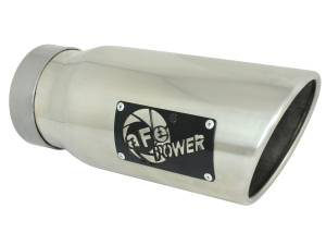 aFe Power - 49-44108-P | AFE Power Apollo GT Series 3 IN 409 Stainless Steel Cat-Back Exhaust System w/ Polish Tip (2019-2024 Silverado, Sierra 1500 L4-2.7L t) - Image 3