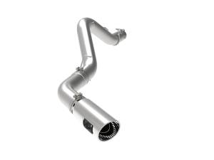 49-44125-P | AFE Power Large Bore-HD 5 IN 409 Stainless Steel DPF-Back Exhaust System w/Polished Tip (2020-2023 Silverado, Sierra 2500 HD, 3500 HD V8-6.6L td)