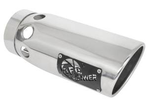 aFe Power - 49-44126-P | AFE Power Large Bore-HD 4 IN 409 Stainless Steel DPF-Back Exhaust System w/Polished Tip (2020-2024 Silverado, Sierra 2500 HD, 3500 HD V8-6.6L td) - Image 3