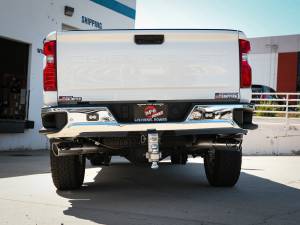 aFe Power - 49-44126-P | AFE Power Large Bore-HD 4 IN 409 Stainless Steel DPF-Back Exhaust System w/Polished Tip (2020-2024 Silverado, Sierra 2500 HD, 3500 HD V8-6.6L td) - Image 5