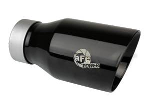 aFe Power - 49-44128-B | AFE Power Large Bore-HD 3 IN 409 Stainless Steel DPF-Back Exhaust System w/Black Tip (2020-2021 Silverado, Sierra 1500 L6-3.0L td) - Image 3