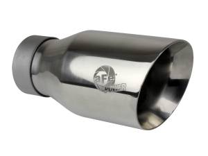 aFe Power - 49-44128-P | AFE Power Large Bore-HD 3 IN 409 Stainless Steel DPF-Back Exhaust System w/Polished Tip (2020-2021 Silverado, Sierra 1500 L6-3.0L td) - Image 4