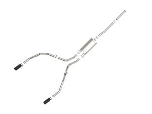 aFe Power - 49-44135-B | AFE Power Apollo GT Series 3 IN Cat-Back Exhaust System w/ Dual Rear Exit w/ Black Tips (2009-2018 Silverado, Sierra 1500 V6-4.3L/V8-4.8/5.3L) - Image 2