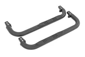 Rough Country - 90799 | Rough Country 3 Inch Tube Nerf Steps (1987-1995 Wrangler YJ 4WD | 1997-2006 Wrangler TJ 4WD) - Image 10